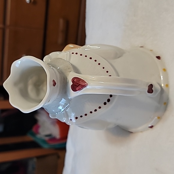 Jack of Hearts Ceramic Pitcher by H.J. Wood England Pack Of Cards Series - Picture 3 of 10